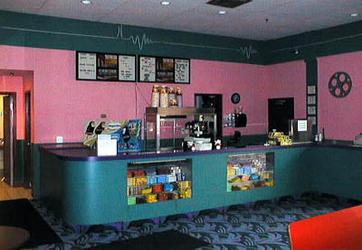 Premier Theaters (Chesterfield Cinemas 1-2-3) - Old Photos Of Lobby (newer photo)